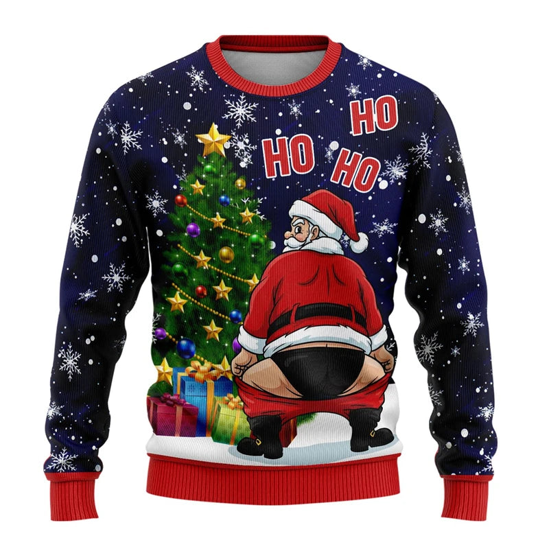 Unisex X-Mas Sweater - Santa Ho Ho Ho