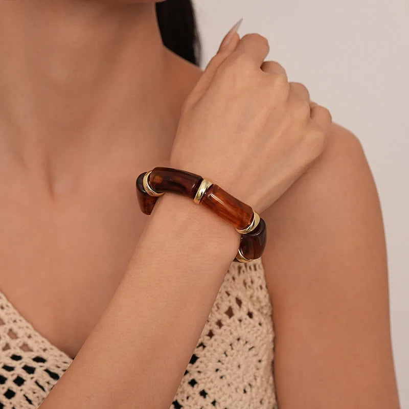 Soleia Acrylic Bangle Set