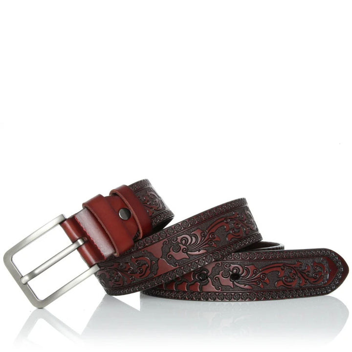 Ravello Grain Leather Belt