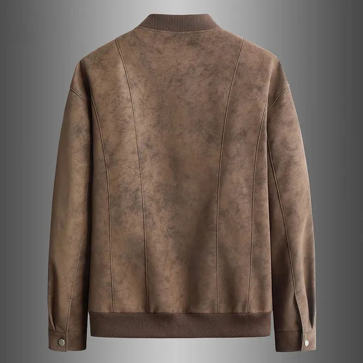 Langston Deerskin Bomber Jacket