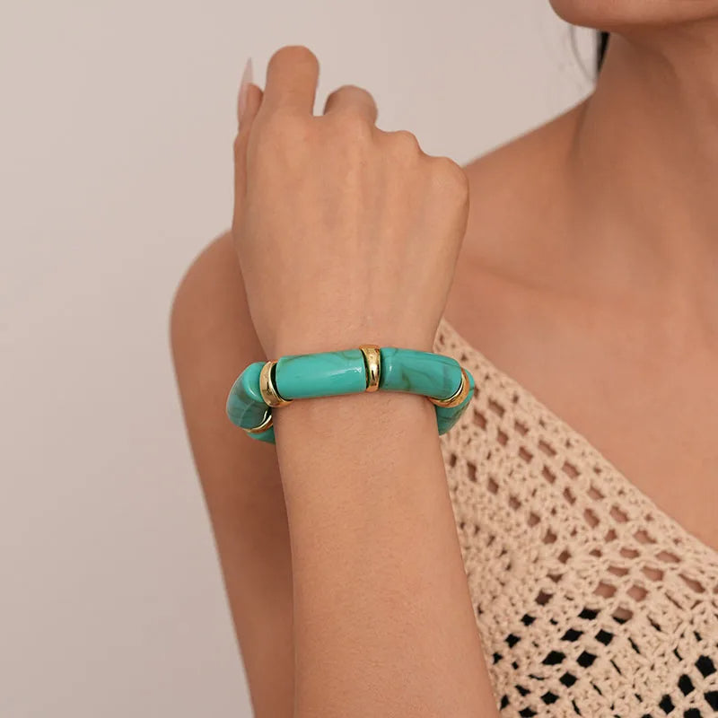 Soleia Acrylic Bangle Set