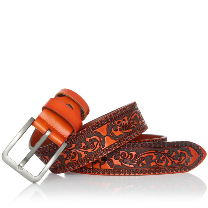 Ravello Grain Leather Belt