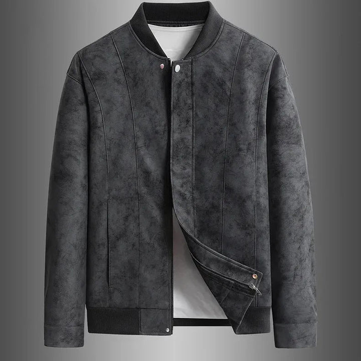 Langston Deerskin Bomber Jacket