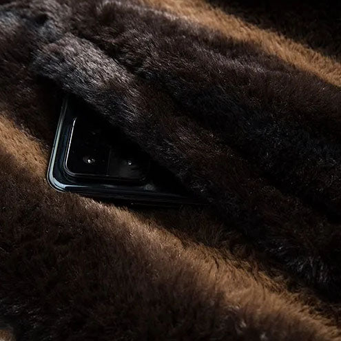 Brayden Shadow Plush Hoodie