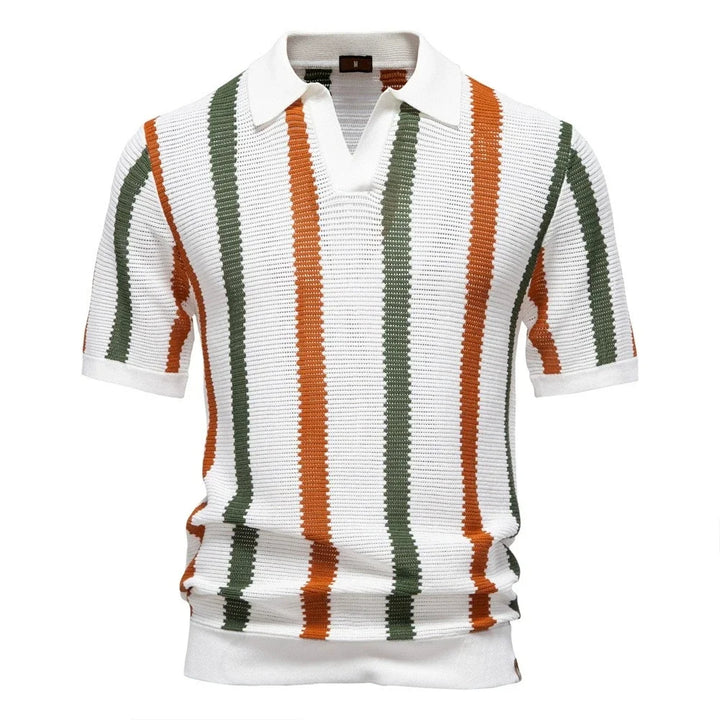 Classic Knitted Polo Shirt