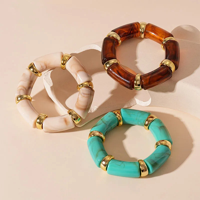 Soleia Acrylic Bangle Set