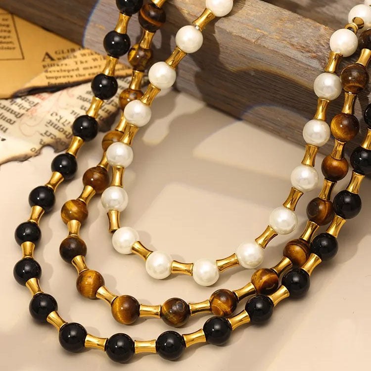 Montréal Gem Bead Necklace