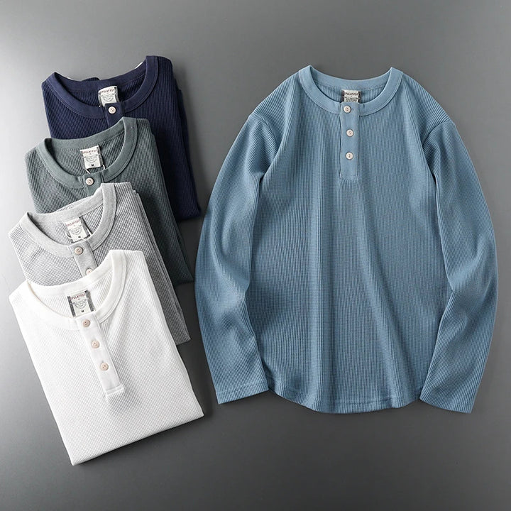Harbor Waffle Henley