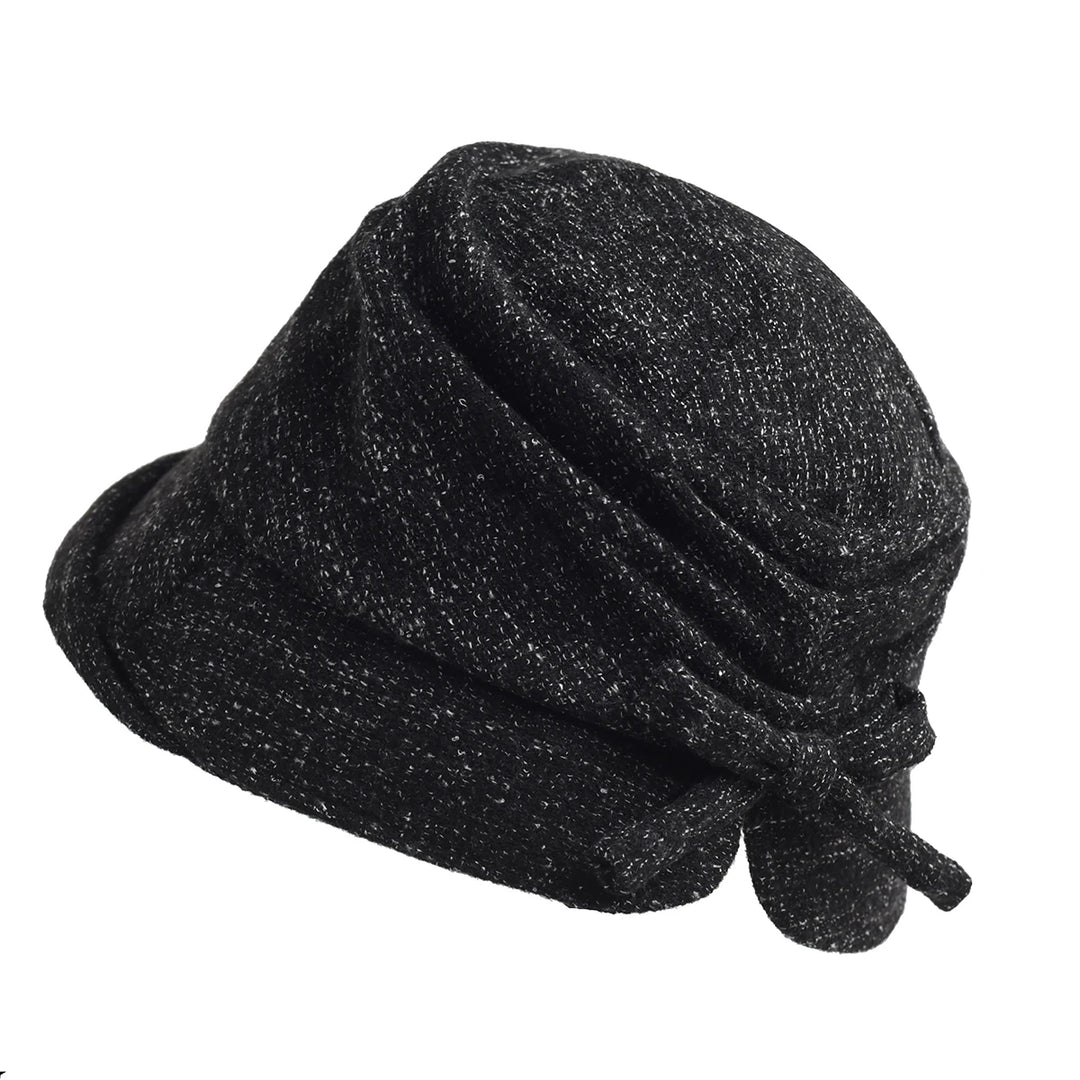 Alessia Woolen Bow Bucket Hat