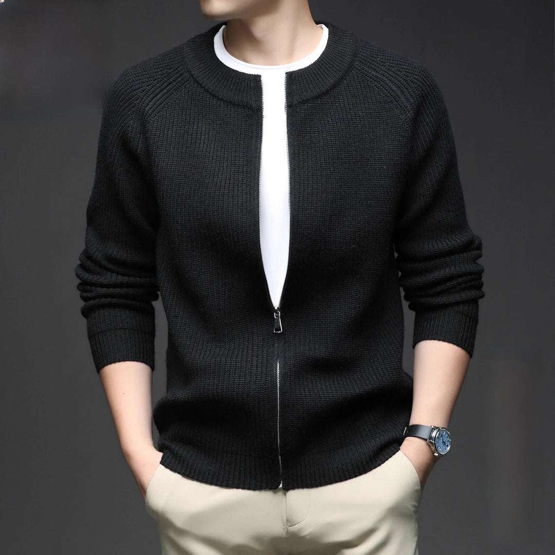 Aldric Knit Zip Cardigan