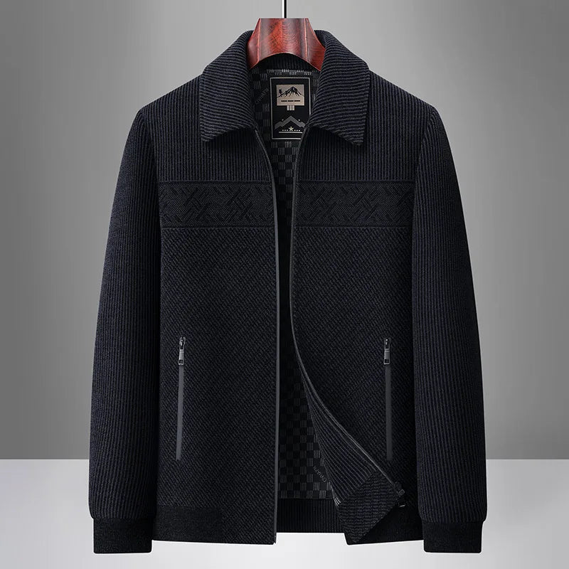 Harrington Dense Knit Jacket