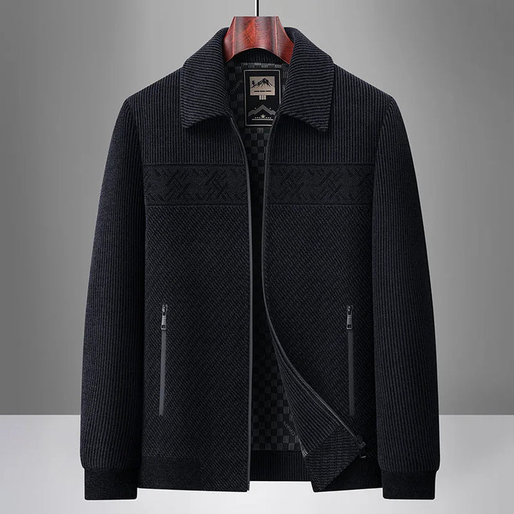 Harrington Dense Knit Jacket