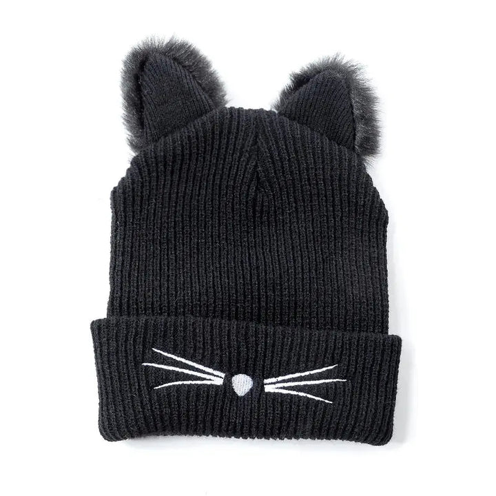 Mira Purr Knit Beanie