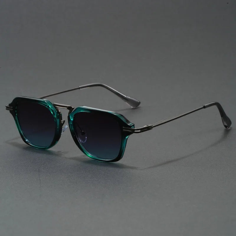 Aurelio Acetate Square Sunglasses