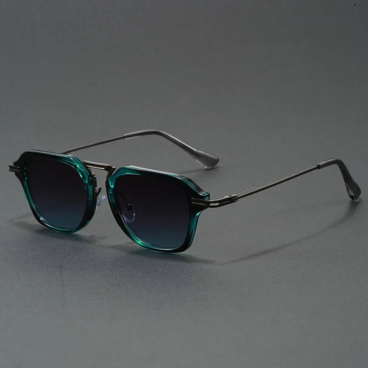 Aurelio Acetate Square Sunglasses