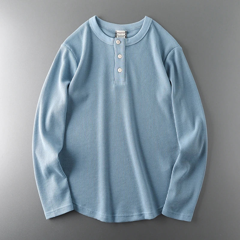 Harbor Waffle Henley
