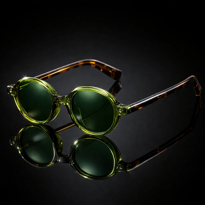 Kyoto Acetate Oval Sunglasses