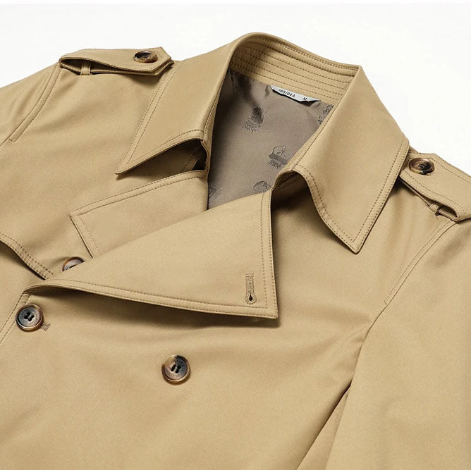 Langston Double-Breasted Trench Coat