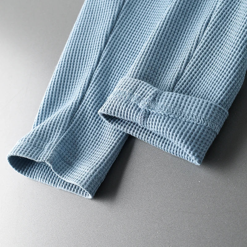Harbor Waffle Henley