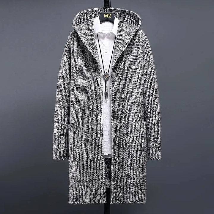 Raventon Hooded Knit Coat