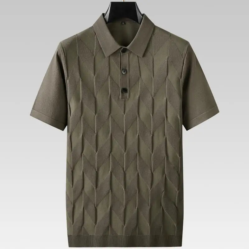 Langston Knit Structure Polo