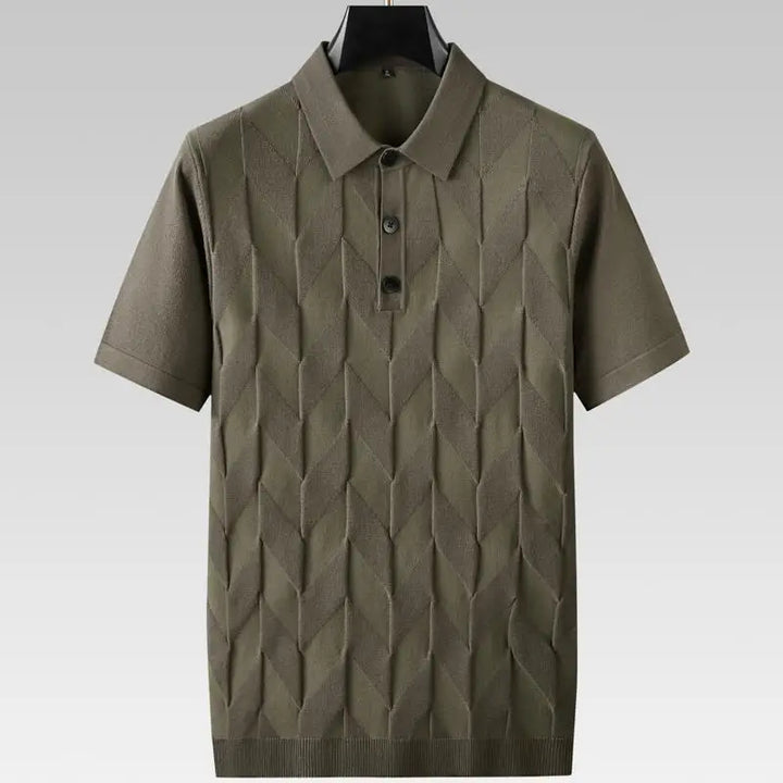 Langston Knit Structure Polo
