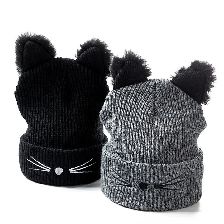Mira Purr Knit Beanie