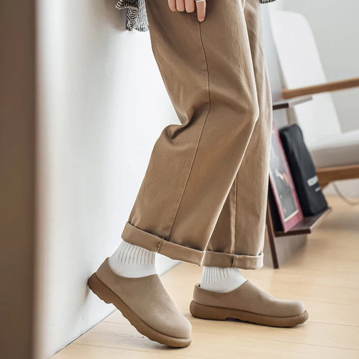 Tavrin Suede Street Mules