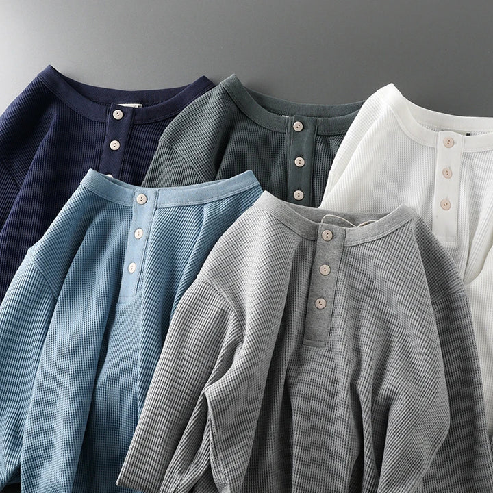 Harbor Waffle Henley