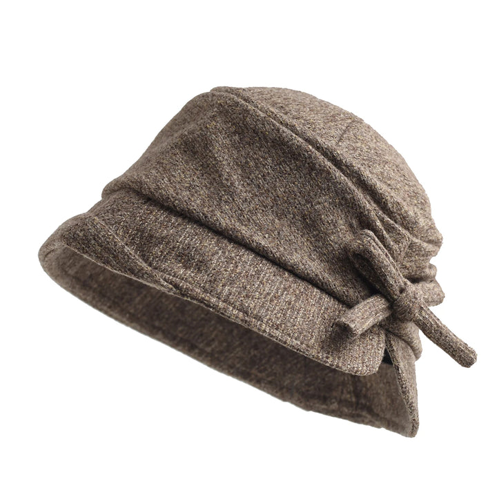 Alessia Woolen Bow Bucket Hat