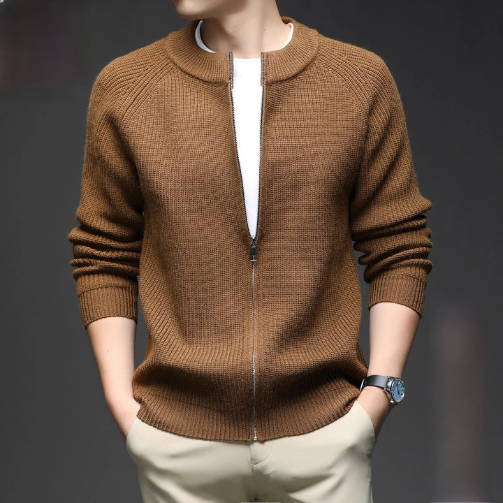 Aldric Knit Zip Cardigan