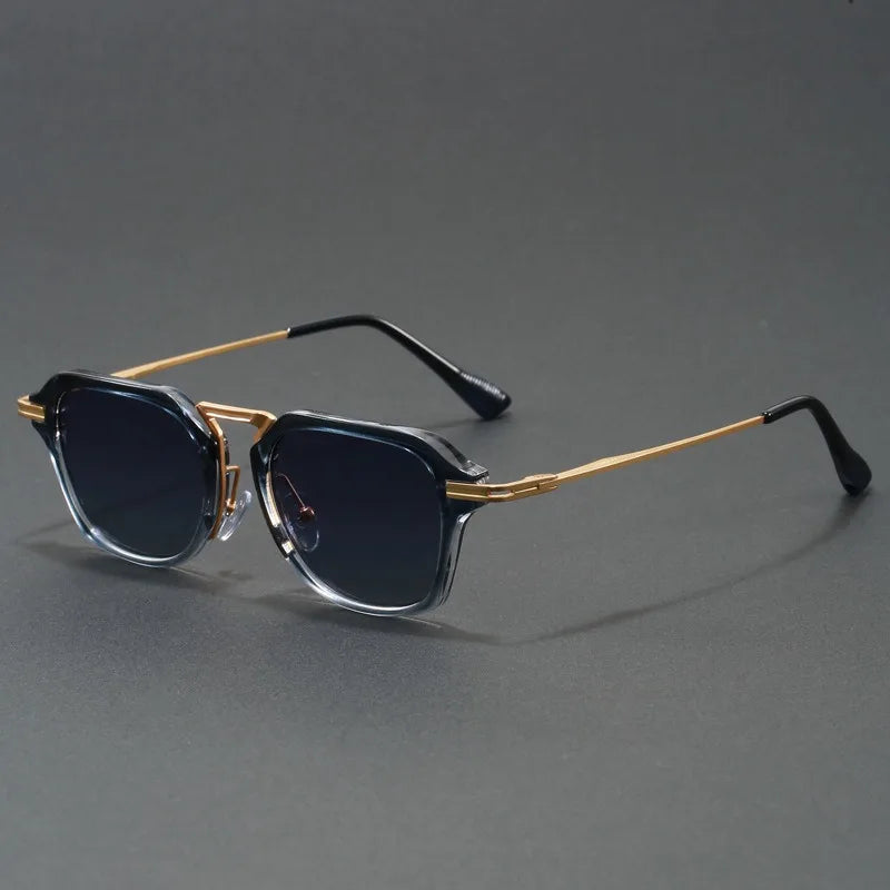 Aurelio Acetate Square Sunglasses