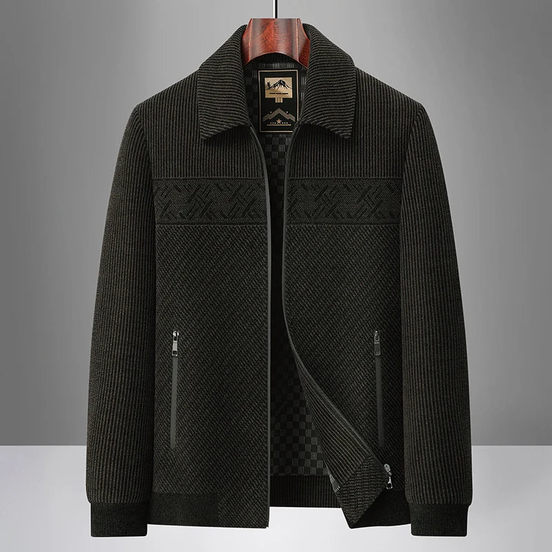 Harrington Dense Knit Jacket