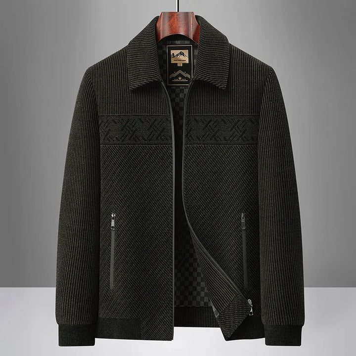 Harrington Dense Knit Jacket