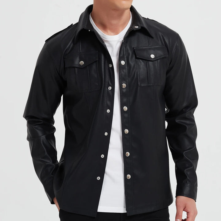 Colburn Command Leather Shirt