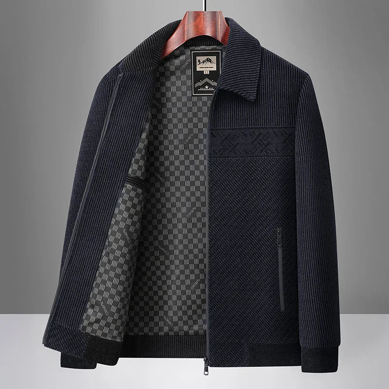 Harrington Dense Knit Jacket