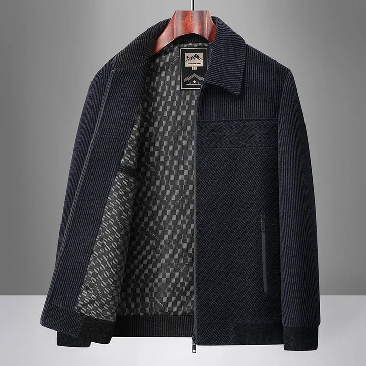 Harrington Dense Knit Jacket