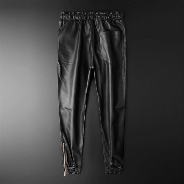 Veyron Street Leather Joggers