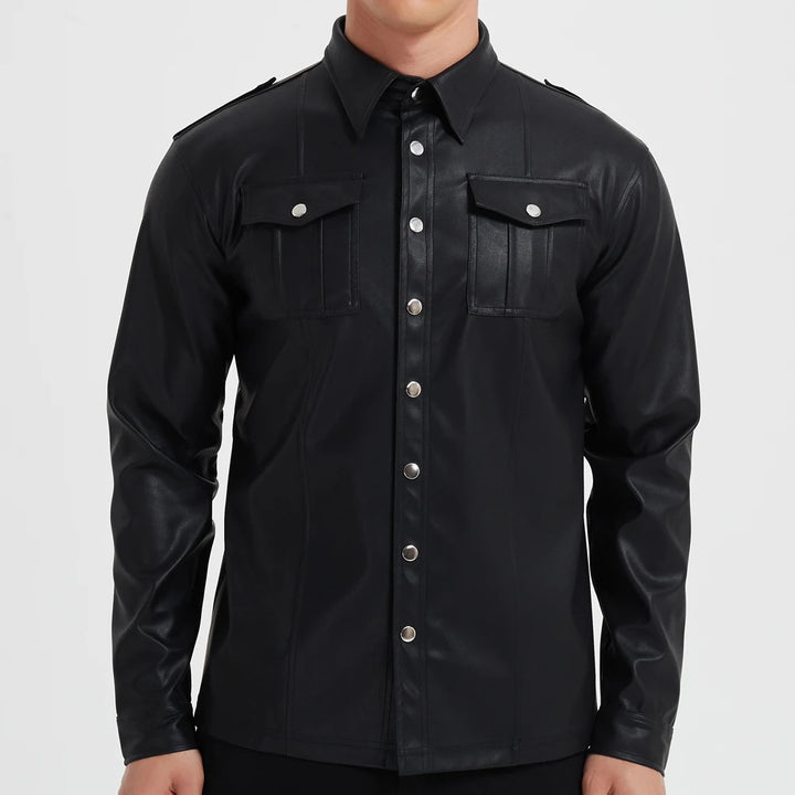 Colburn Command Leather Shirt