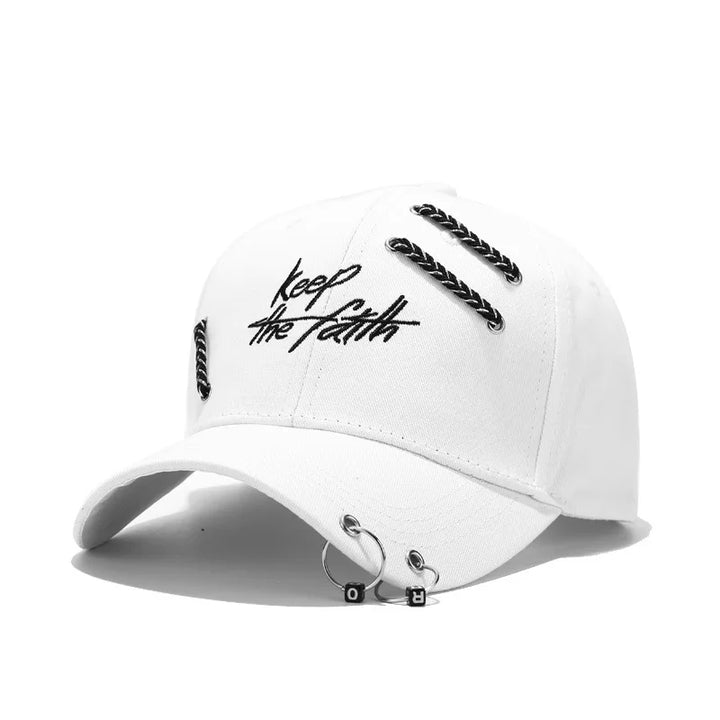 Keep Faith Pierced Cap