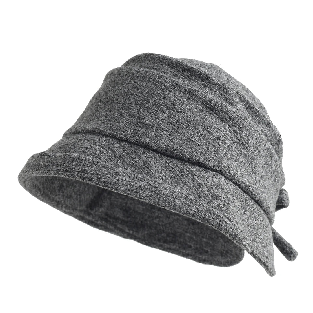 Alessia Woolen Bow Bucket Hat