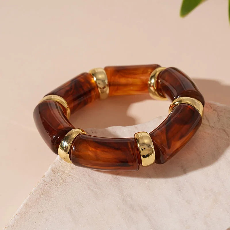 Soleia Acrylic Bangle Set