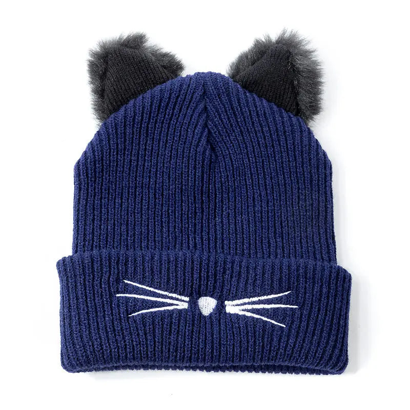 Mira Purr Knit Beanie