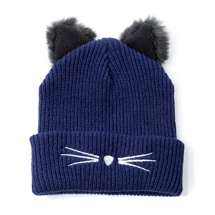 Mira Purr Knit Beanie