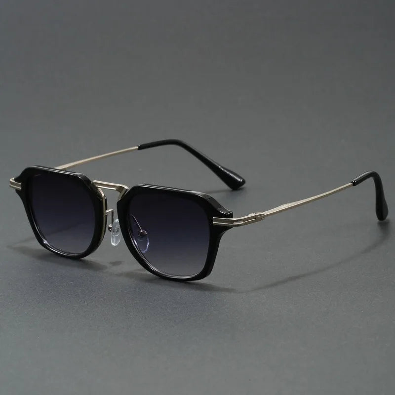 Aurelio Acetate Square Sunglasses