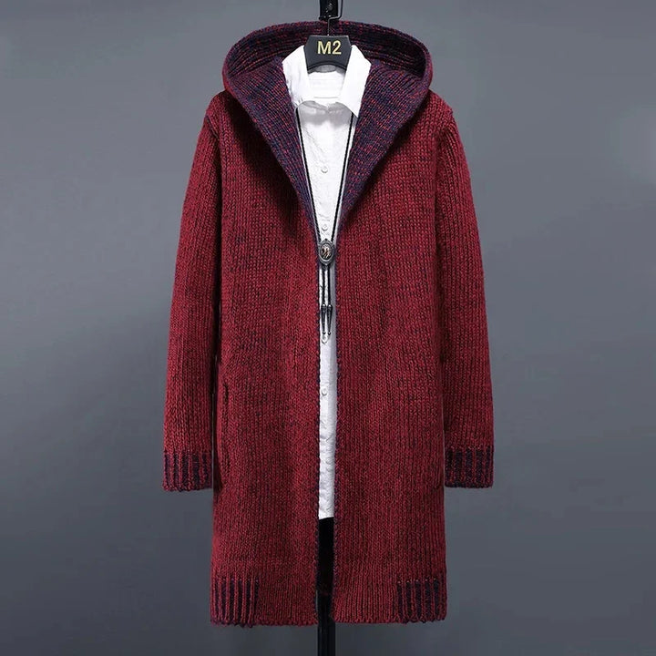 Raventon Hooded Knit Coat