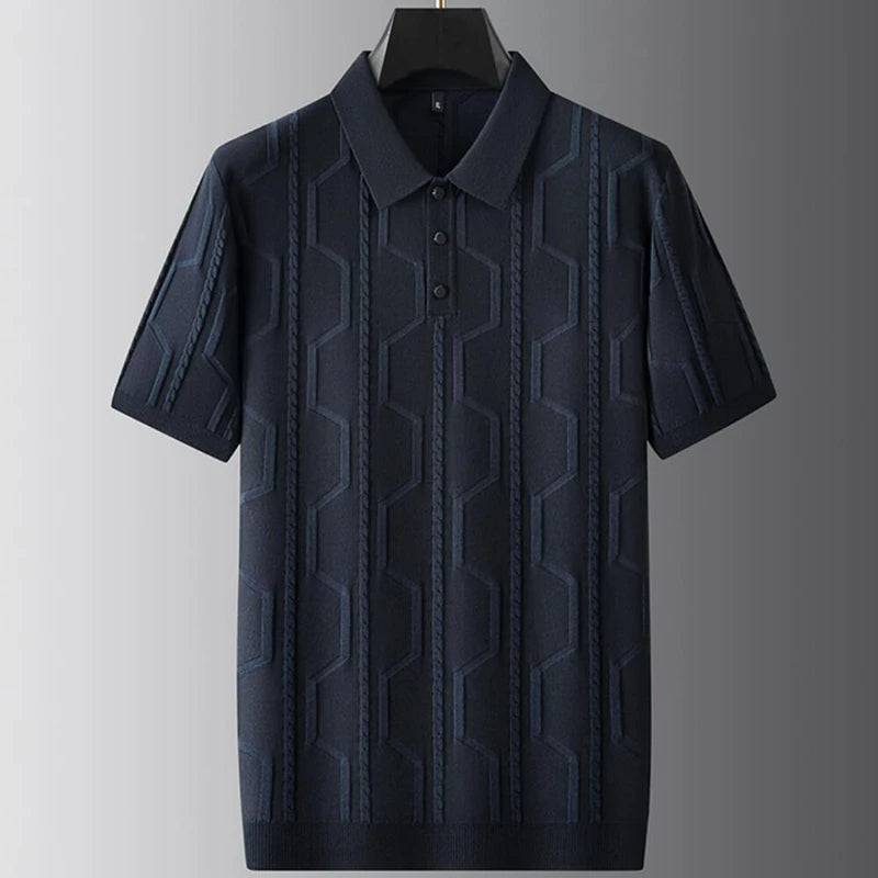 Langston Knit Structure Polo