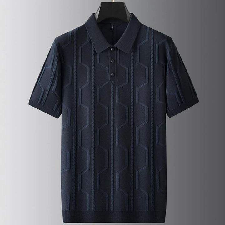 Langston Knit Structure Polo