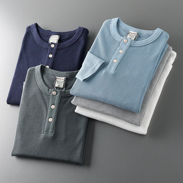 Harbor Waffle Henley