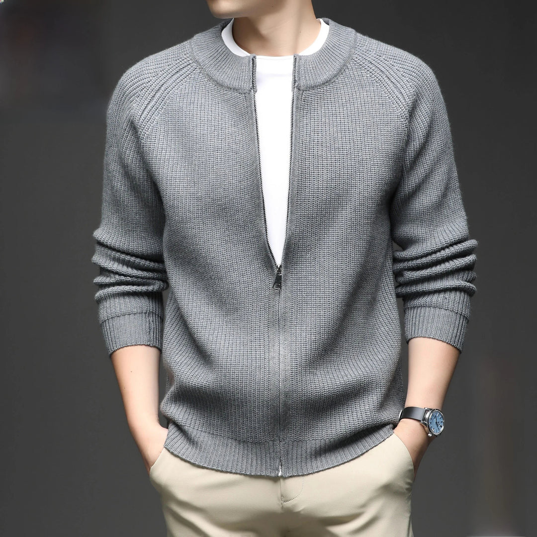 Aldric Knit Zip Cardigan